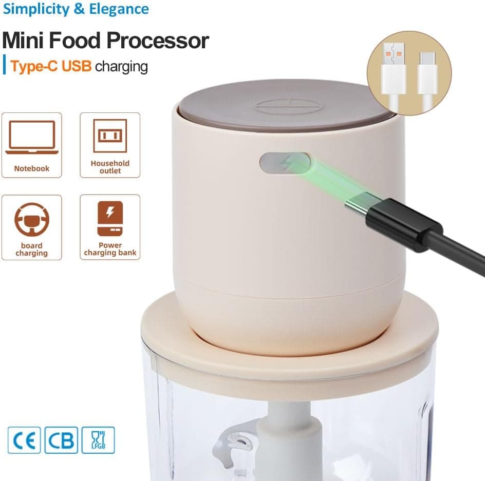 Wireless Mini Food Chopper thumbnail 4